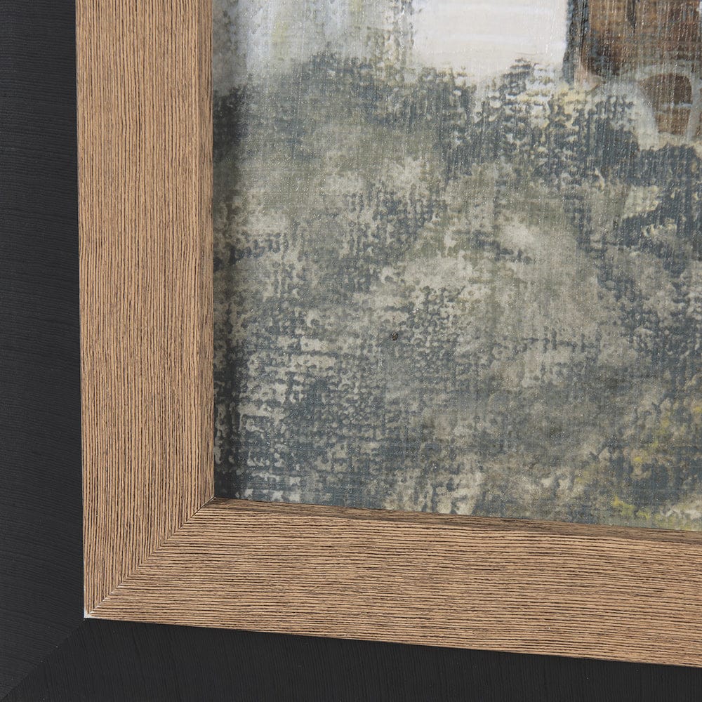 Mercana - Old Barn I by Mercana Studio a Hand Embellished Textured Framed Art Print - 14603 view 5
