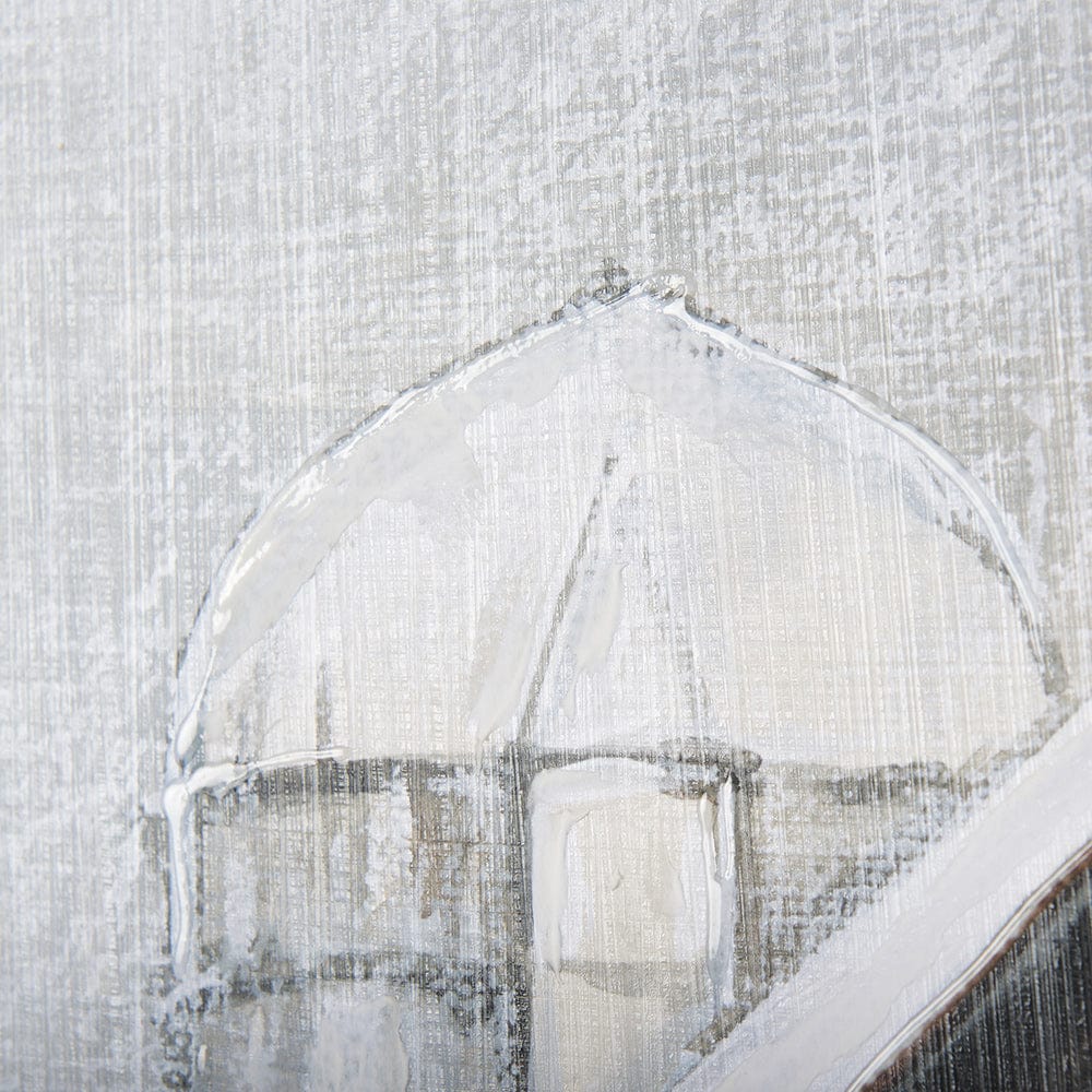 Mercana - Old Barn I by Mercana Studio a Hand Embellished Textured Framed Art Print - 14603 view 7