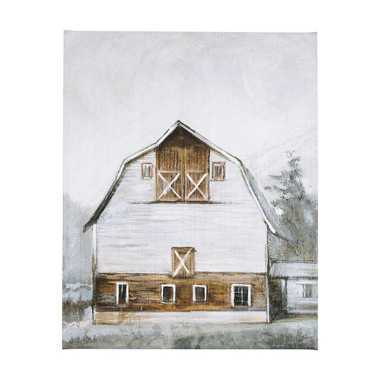 Mercana - Old Barn II by Mercana Studio a Hand Embellished Textured Canvas - 102410-L view 1