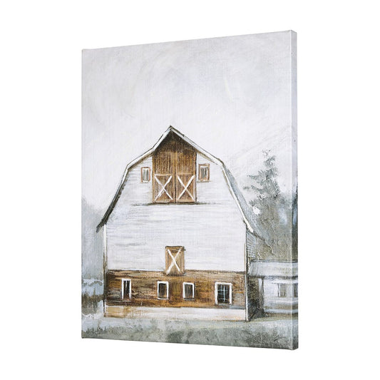 Mercana - Old Barn II by Mercana Studio a Hand Embellished Textured Canvas - 102410-L view 2