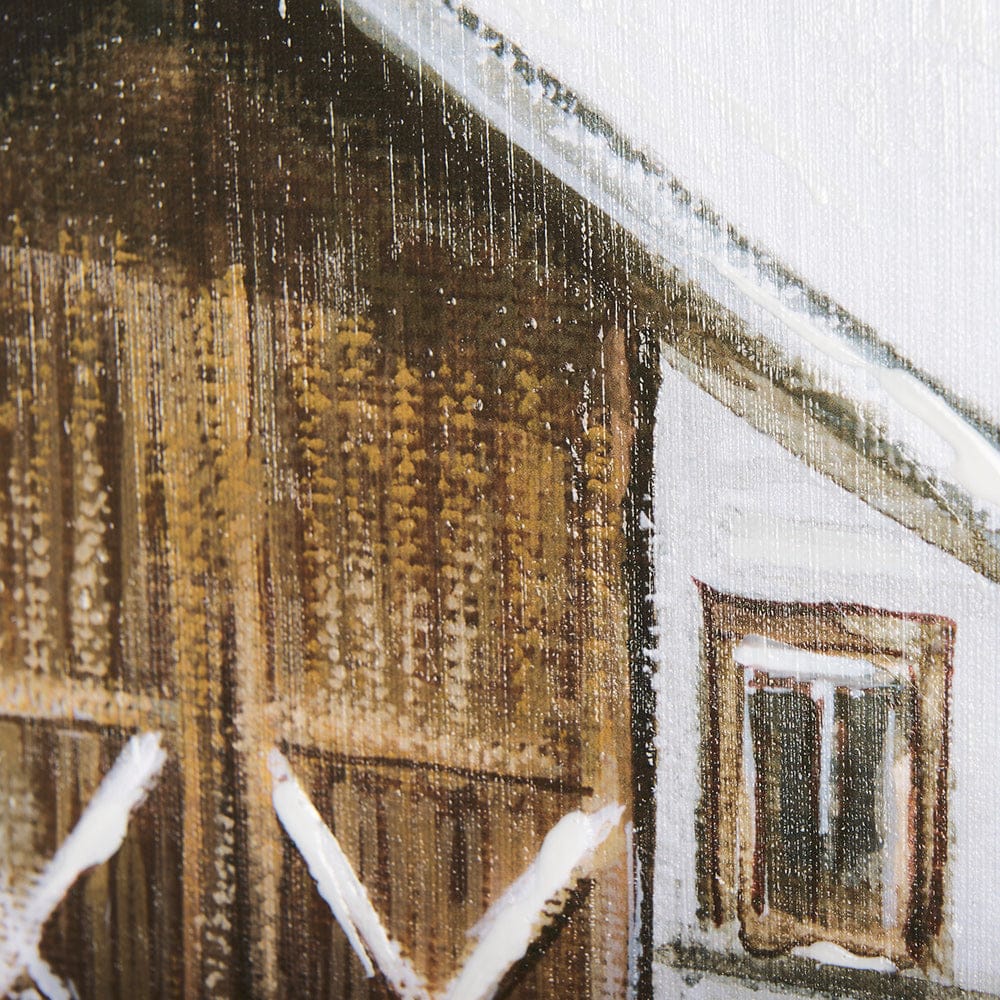 Mercana - Old Barn II by Mercana Studio a Hand Embellished Textured Canvas - 102410-L view 7