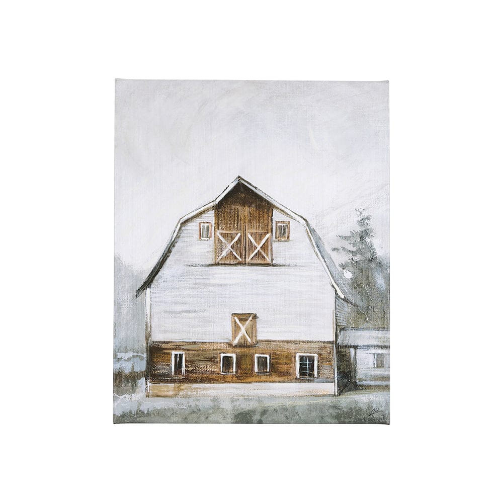 Mercana - Old Barn II by Mercana Studio a Hand Embellished Textured Canvas - 102410-S view 1