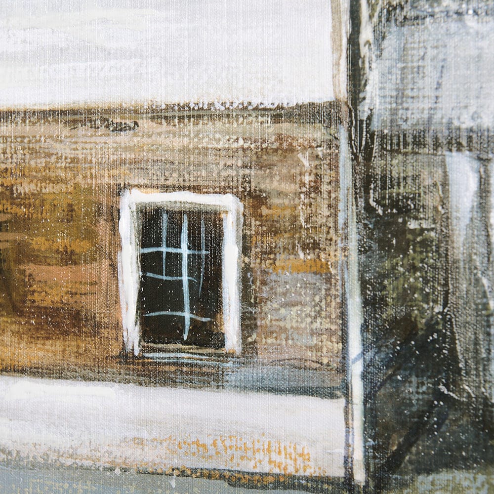 Mercana - Old Barn II by Mercana Studio a Hand Embellished Textured Canvas - 102410-S view 6