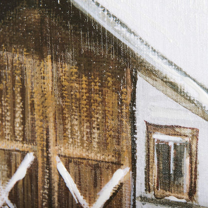 Mercana - Old Barn II by Mercana Studio a Hand Embellished Textured Canvas - 102410-S view 7