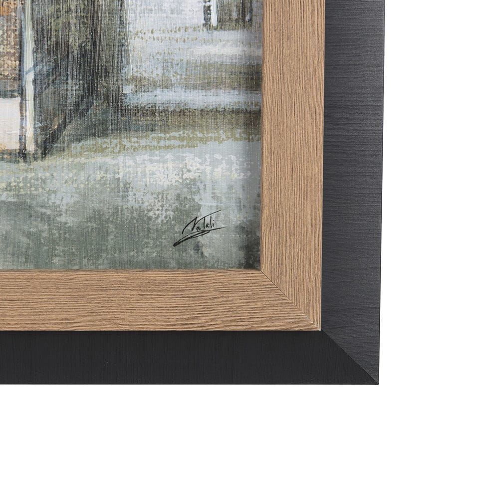 Mercana - Old Barn II by Mercana Studio a Hand Embellished Textured Framed Art Print - 14604 view 3