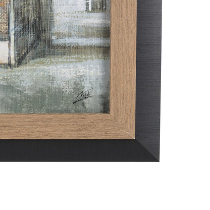 Mercana - Old Barn II by Mercana Studio a Hand Embellished Textured Framed Art Print - 14604 view 3