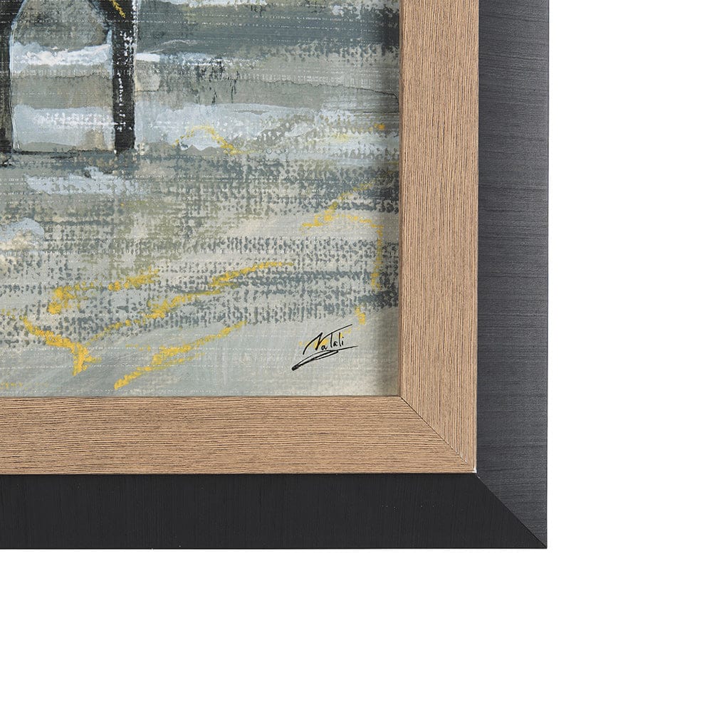 Mercana - Old Barn III by Mercana Studio a Hand Embellished Textured Framed Art Print - 14605 view 3