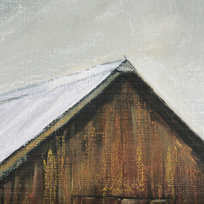 Mercana - Old Barn III by Mercana Studio a Hand Embellished Textured Framed Art Print - 14605 view 7