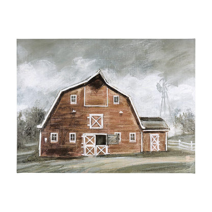 Mercana - Old Barn IV by Mercana Studio a Hand Embellished Textured Canvas - 102412-L view 1