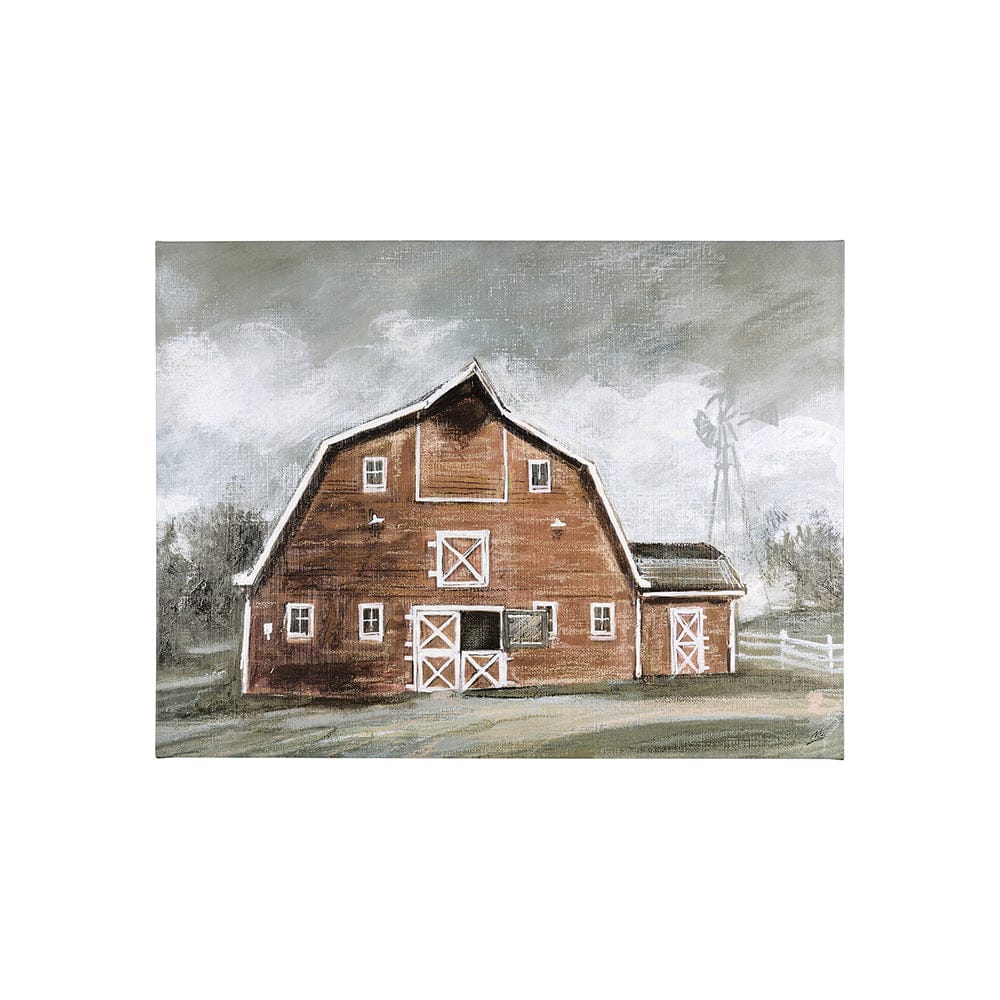 Mercana - Old Barn IV by Mercana Studio a Hand Embellished Textured Canvas - 102412-S view 1