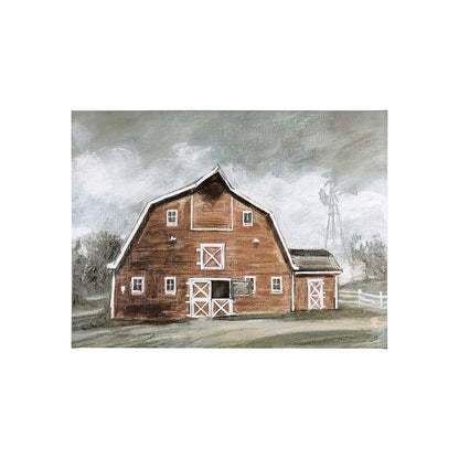 Mercana - Old Barn IV by Mercana Studio a Hand Embellished Textured Canvas - 102412-S view 1