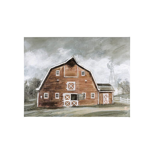 Mercana - Old Barn IV by Mercana Studio a Hand Embellished Textured Canvas - 102412-S view 1