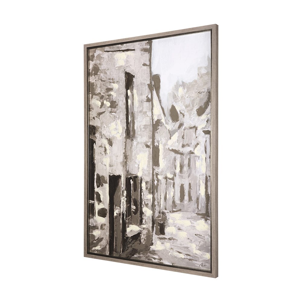 Mercana - Old Lane I by Mercana Studio a Hand Embellished Textured Framed Art Print - 14878 view 2