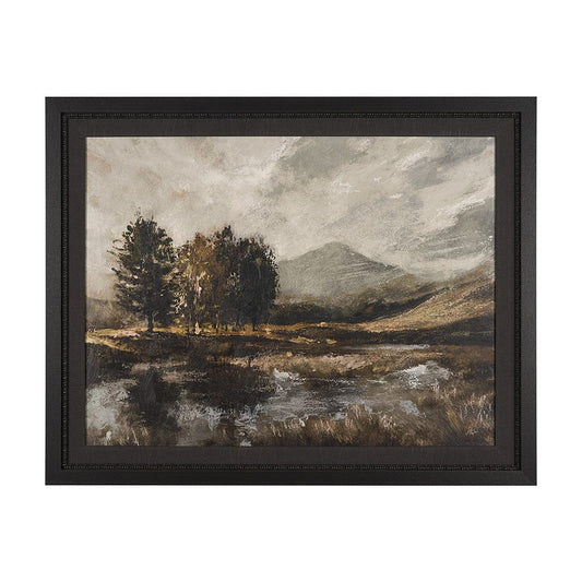 Mercana - Old Style Landscape by Mercana Studio a Hand Embellished Framed Art Print - 15618 view 1