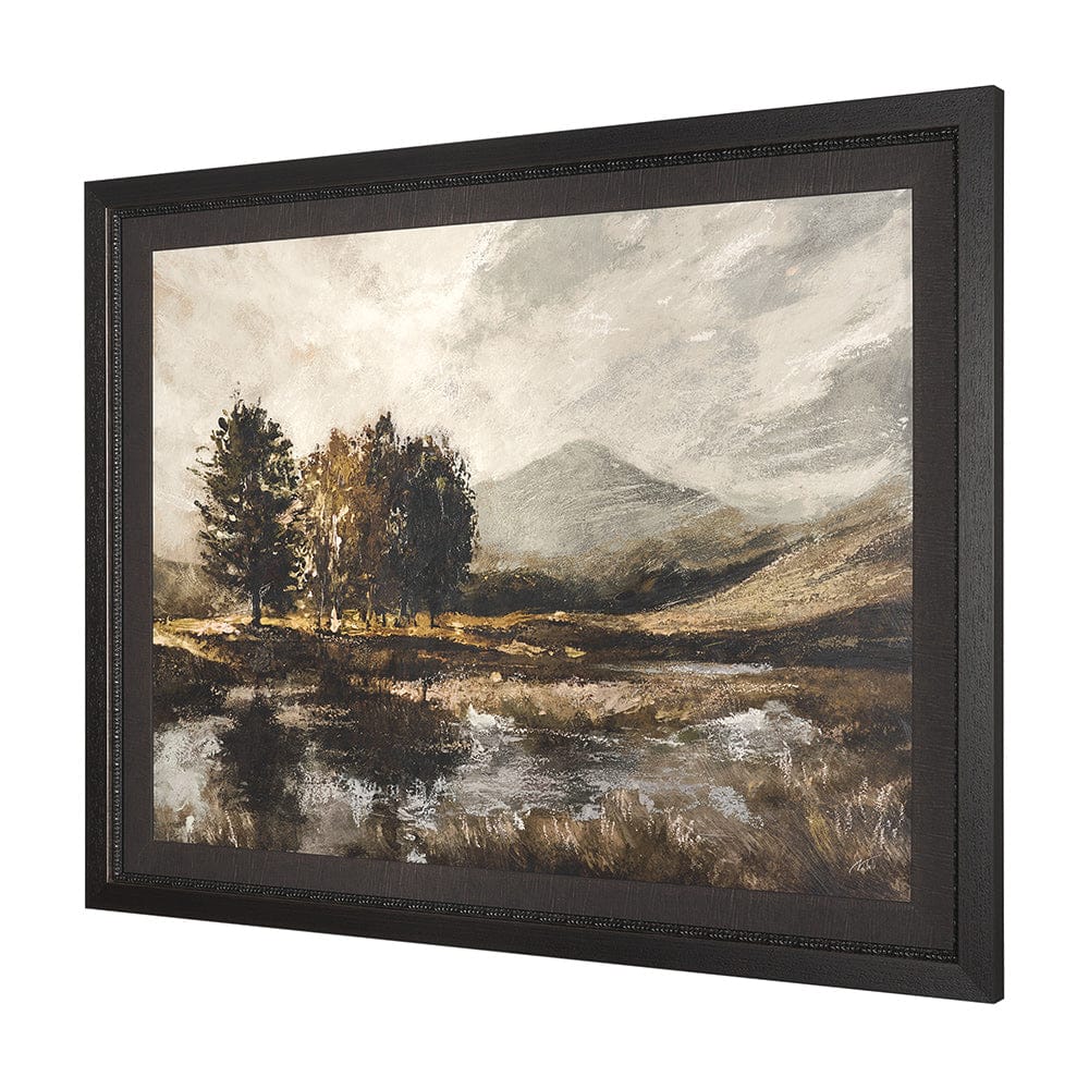 Mercana - Old Style Landscape by Mercana Studio a Hand Embellished Framed Art Print - 15618 view 2