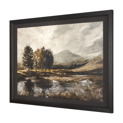 Mercana - Old Style Landscape by Mercana Studio a Hand Embellished Framed Art Print - 15618 view 2