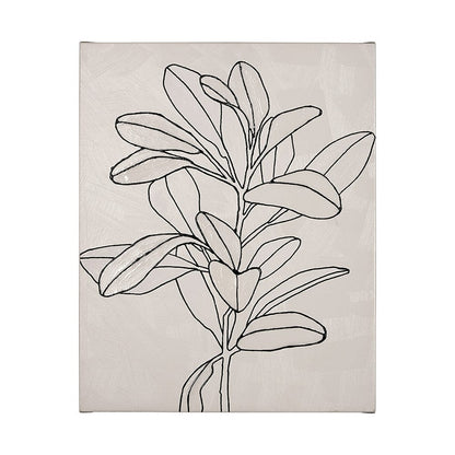 Mercana - Olive Branch Countour II by Emma Scarvey a Hand Embellished Textured Canvas - 101752-L view 1