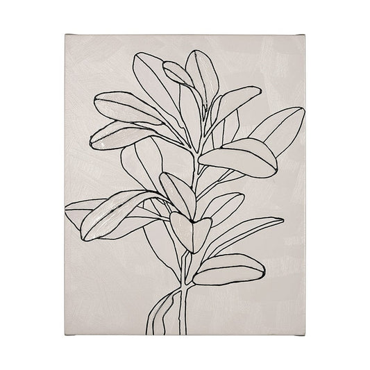 Mercana - Olive Branch Countour II by Emma Scarvey a Hand Embellished Textured Canvas - 101752-L view 1