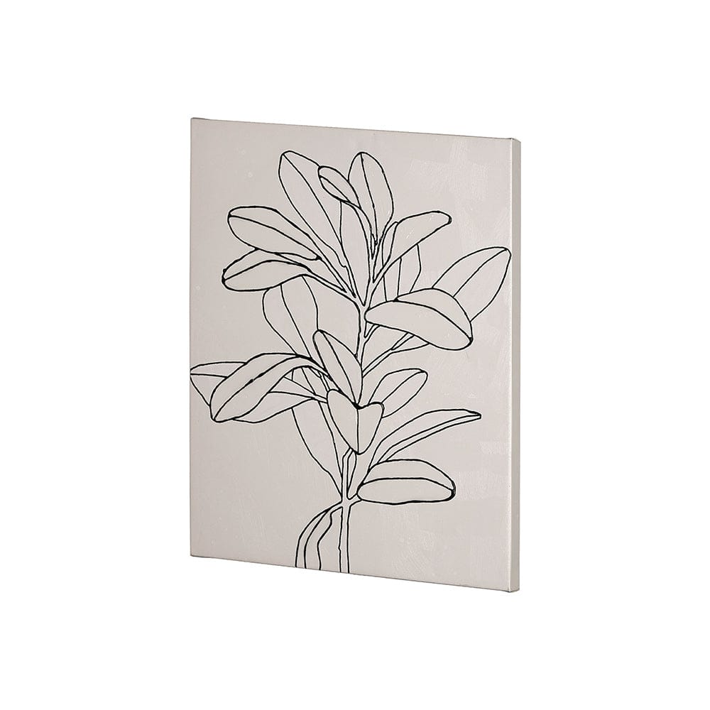 Mercana - Olive Branch Countour II by Emma Scarvey a Hand Embellished Textured Canvas - 101752-L view 2