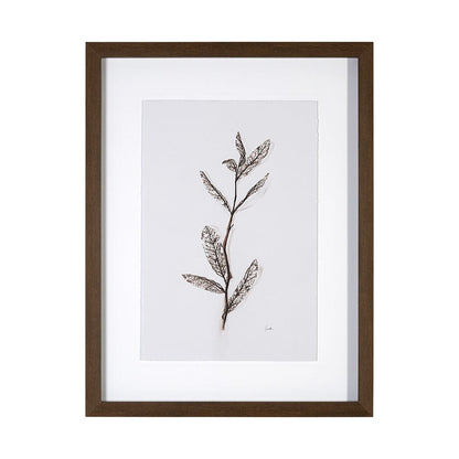Mercana - Olive Branch I by Gabrielle a Framed Art Print Matted under Glass - 13491 view 1