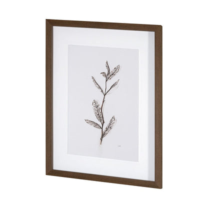 Mercana - Olive Branch I by Gabrielle a Framed Art Print Matted under Glass - 13491 view 2
