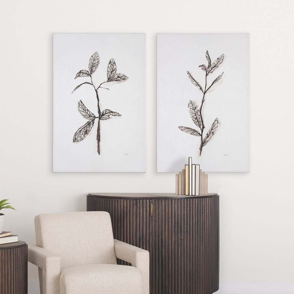 Mercana - Olive Branch II by Gabrielle Campbell a Hand Embellished Textured Canvas - 101831-S view 2