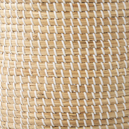 Mercana - Olivia 15.7L x 15.7W x 17.3H Beige Seagrass Basket W/Lid and Handles (Set of 3) - 69613 view 8