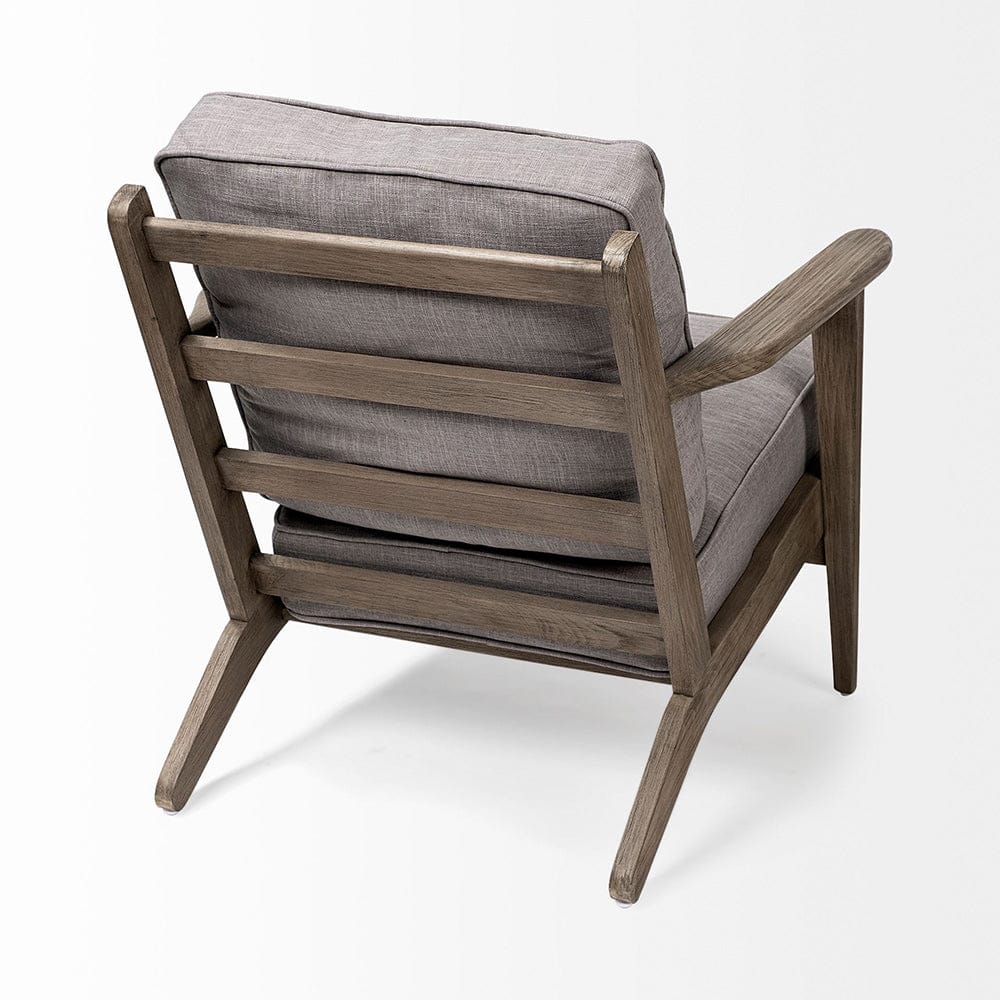 Mercana - Olympus II Flint Gray Fabric Covered Wooden Frame Accent Chair - 68185_CLOSEOUT view 4