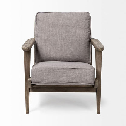 Mercana - Olympus II Flint Gray Fabric Covered Wooden Frame Accent Chair - 68185_CLOSEOUT view 6