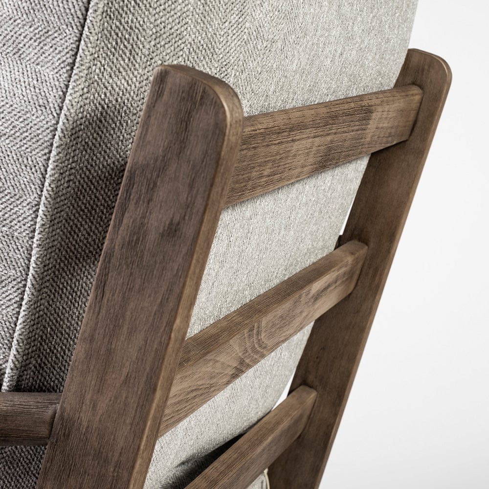 Mercana - Olympus VI Frost Grey Fabric Wrapped Wooden Frame Accent Chair - 68728_CLOSEOUT view 5