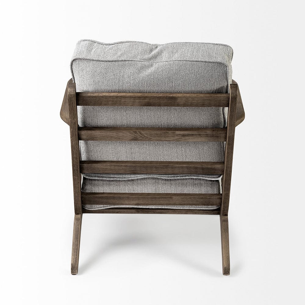 Mercana - Olympus VI Frost Grey Fabric Wrapped Wooden Frame Accent Chair - 68728_CLOSEOUT view 11