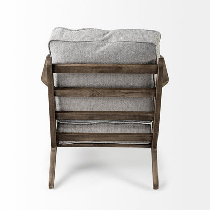 Mercana - Olympus VI Frost Grey Fabric Wrapped Wooden Frame Accent Chair - 68728_CLOSEOUT view 11