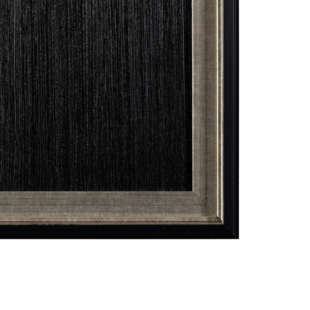 Mercana - OM-Gold Lines by Studio M a handmade Original Framed Artwork under Glass - 13553 view 4