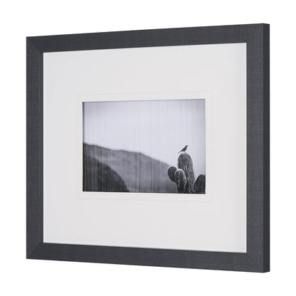 Mercana - On Guard by Nathan Larson a Hand Embelished Textured Framed Art Print Matted under Glass - 15466 view 2