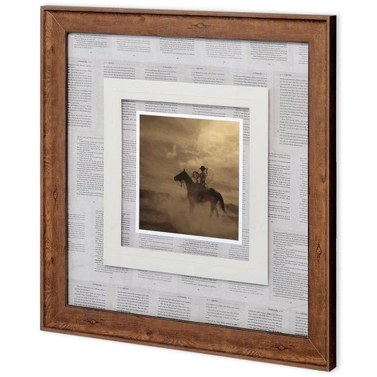 Mercana - On The Range II - Building a Loop by Adam Jahiel a Framed Art Print Matted under Glass - 10744 view 1