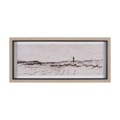 Mercana - On the Shore II by Mercana Studio a Hand Embellished Textured Framed Art Print - 14995 view 1