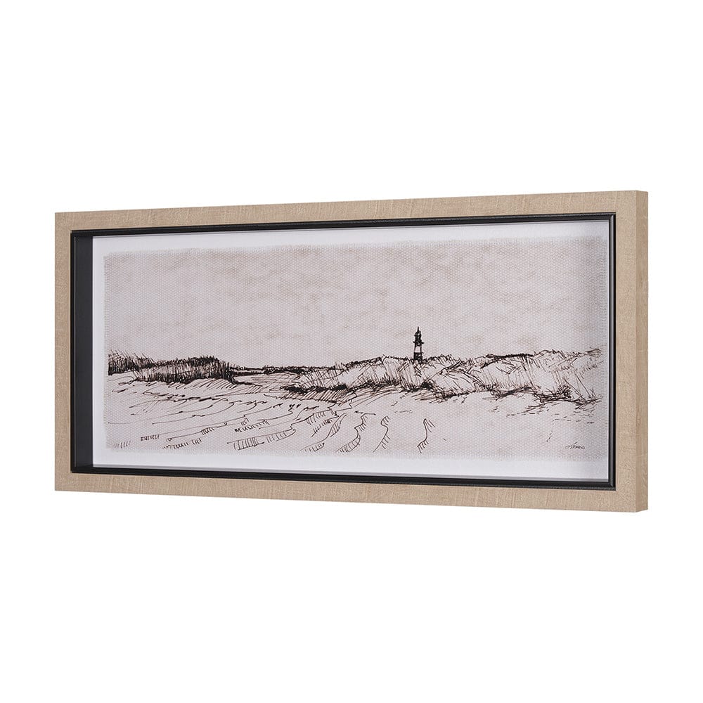 Mercana - On the Shore II by Mercana Studio a Hand Embellished Textured Framed Art Print - 14995 view 2