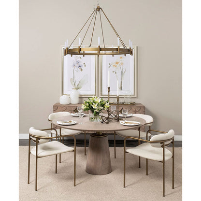 Mercana - Orchid I by Gabrielle Campbell a Framed Art Print Matted under Glass - 13518 view 2