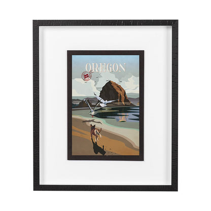 Mercana - Oregon Go USA M by Mercana Studio a Framed Art Print Matted under Glass - 13582 view 1