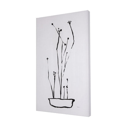 Mercana - Organic Line Drawing I by Mercana Studio a Hand Embellished Textured Canvas - 102421-L view 2