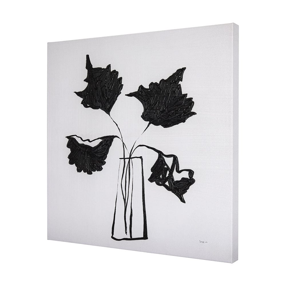 Mercana - Organic Line DrawingII by Mercana Studio a Hand Embellished Textured Canvas - 102422-L view 2