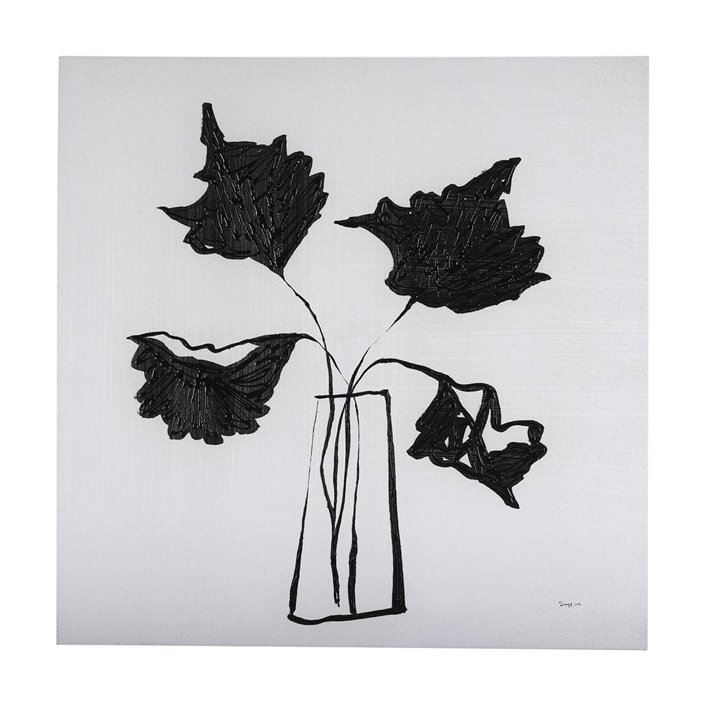 Mercana - Organic Line DrawingII by Mercana Studio a Hand Embellished Textured Canvas - 102422-S view 1