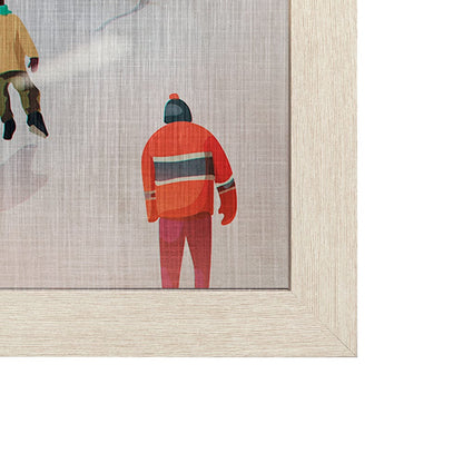 Mercana - Ottawa Go Canada L by Mercana Studio a Hand Embellished Decograph Framed Art Print - 13788 view 3