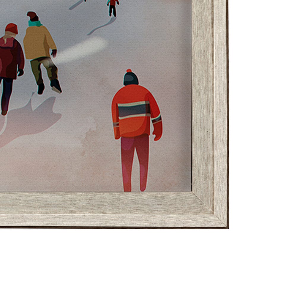 Mercana - Ottawa Go Canada XL by Mercana Studio a Hand Embellished Decograph Framed Art Print under Glass - 13801 view 3