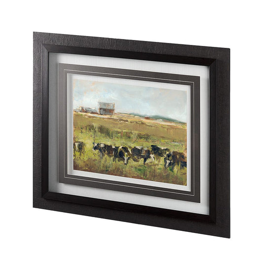 Mercana - Out to Pasture I by Ethan Harper a Framed Art Print Matted under Glass - 11062 view 2