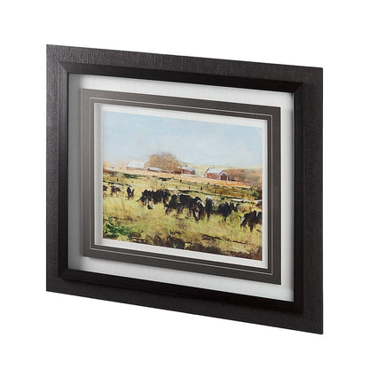 Mercana - Out to Pasture II by Ethan Harper a Framed Art Print Matted under Glass - 11063 view 2