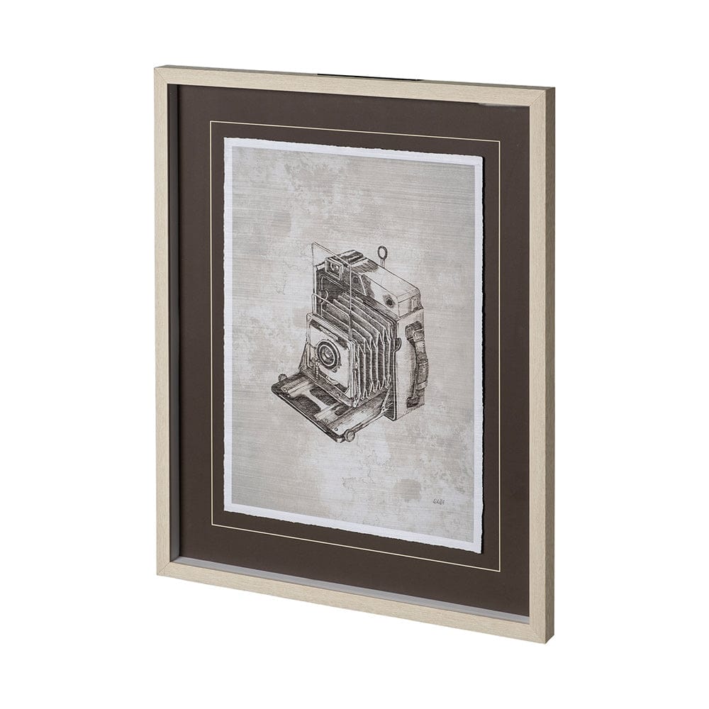 Mercana - Pacemaker Bronze I by Alarm a Hand Embellished Textured Framed Art Print Matted under Glass - 12716 view 1