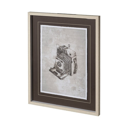 Mercana - Pacemaker Bronze I by Alarm a Hand Embellished Textured Framed Art Print Matted under Glass - 12716 view 1