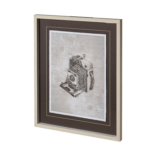 Mercana - Pacemaker Bronze I by Alarm a Hand Embellished Textured Framed Art Print Matted under Glass - 12716 view 1