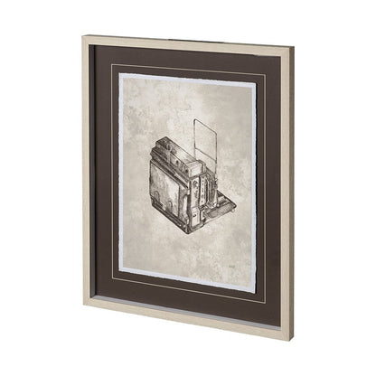 Mercana - Pacemaker Bronze II by Alarm a Hand Embellished Textured Framed Art Print Matted under Glass - 12717 view 1